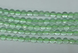 CFL610 15.5 inches 4mm round A grade green fluorite beads wholesale