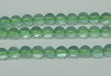 CFL611 15.5 inches 6mm round A grade green fluorite beads wholesale