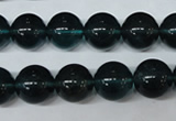 CFL674 15.5 inches 12mm round A grade blue fluorite beads wholesale