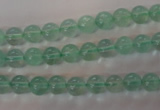 CFL852 15.5 inches 8mm round green fluorite gemstone beads