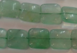 CFL868 15.5 inches 14*14mm square green fluorite gemstone beads