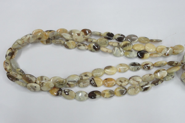 CFS210 15.5 inches 12*16mm oval natural feldspar gemstone beads