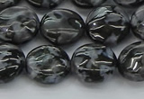 CFS312 15.5 inches 12mm flat round feldspar gemstone beads