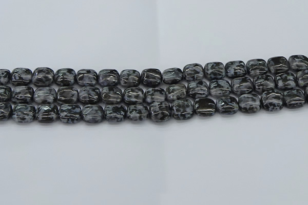 CFS320 15.5 inches 10*10mm square feldspar gemstone beads