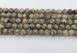 CFS410 15.5 inches 8mm faceted round feldspar beads wholesale