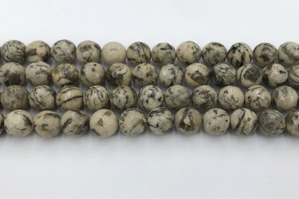 CFS411 15.5 inches 10mm faceted round feldspar beads wholesale