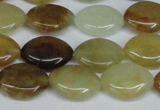 CFW135 15.5 inches 12*16mm marquise flower jade gemstone beads