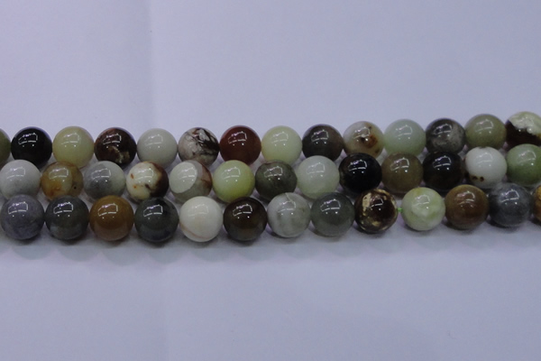 CFW17 15.5 inches 16mm round flower jade beads wholesale