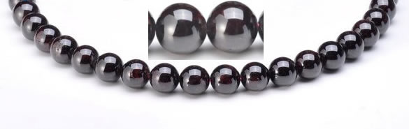 CGA02 10mm round natural garnet gemstone beads Wholesale