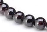 CGA18 6mm round natural garnet gemstone beads Wholesale