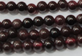 CGA464 15.5 inches 3mm round natural red garnet beads wholesale