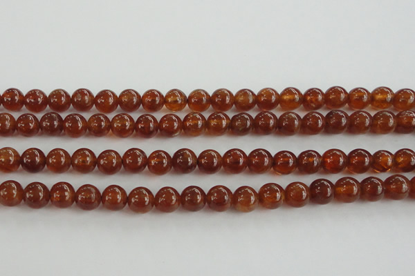 CGA511 15.5 inches 6mm round AA grade yellow red garnet beads