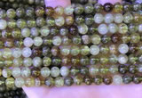 CGA700 15.5 inches 6mm round green garnet beads wholesale