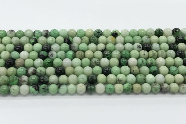 CGA727 15.5 inches 4mm round hydrogrossular gemstone beads