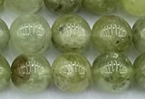 CGA846 15 inches 8mm round green garnet beads