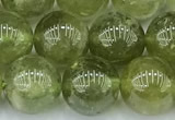 CGA852 15 inches 10mm round green garnet beads