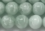 CGA902 15.5 inches 8mm round green angel skin gemstone beads