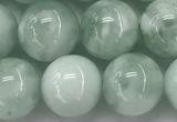 CGA903 15.5 inches 10mm round green angel skin gemstone beads