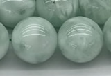 CGA905 15.5 inches 14mm round green angel skin gemstone beads