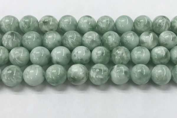 CGA907 15.5 inches 18mm round green angel skin gemstone beads