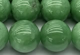 CGA933 15 inches 12mm round green angel skin beads