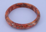 CGB206 Inner diameter 60mm fashion dyed imperial jasper gemstone bangle