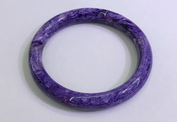 CGB2584 Inner diameter 60mm fashion charoite gemstone bracelet