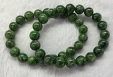 CGB2618 7.5 inches 10mm round diopside quartz beaded bracelets