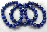 CGB2628 7.5 inches 10mm round natural kyanite beaded bracelets