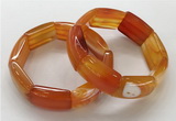 CGB3203 7.5 inches 18*29mm agate gemstone bracelets wholesale