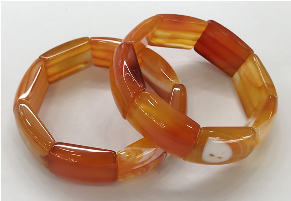 CGB3203 7.5 inches 18*29mm agate gemstone bracelets wholesale