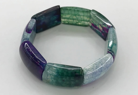 CGB3206 7.5 inches 18*29mm agate gemstone bracelets wholesale