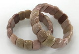 CGB3233 7.5 inches 12*20mm oval rhodochrosite bracelets