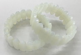 CGB3314 7.5 inches 10*20mm faceted oval opal bracelets