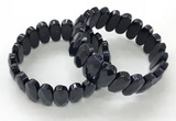 CGB3324 7.5 inches 10*20mm faceted oval blue goldstone bracelets