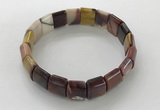 CGB3340 7.5 inches 10*15mm rectangle mookaite bracelets