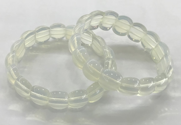 CGB3364 7.5 inches 10*15mm oval opal bracelets wholesale