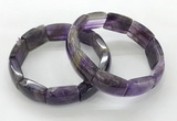 CGB3402 7.5 inches 15*21mm amethyst bracelets wholesale