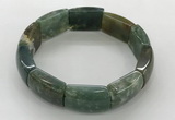 CGB3408 7.5 inches 15*21mm Indian agate gemstone bracelets