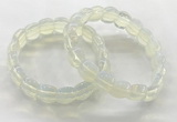 CGB3464 7.5 inches 10*14mm faceted oval opal bracelets