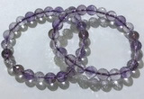 CGB4015 7.5 inches 8mm faceted round ametrine beaded bracelets