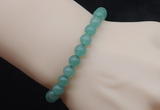 CGB5010 6mm, 8mm round green aventurine beads stretchy bracelets