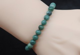 CGB5016 6mm, 8mm round west African jade beads stretchy bracelets