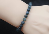 CGB5026 6mm, 8mm round moss agate beads stretchy bracelets