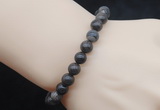 CGB5043 6mm, 8mm round coffee wooden jasper beads stretchy bracelets