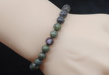 CGB5049 6mm, 8mm round dragon blood jasper beads stretchy bracelets