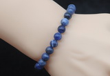 CGB5067 6mm, 8mm round sodalite beads stretchy bracelets