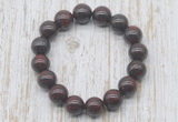 CGB5379 10mm, 12mm round brecciated jasper beads stretchy bracelets