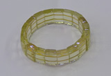 CGB671 7.5 inches 11*16mm lemon quartz bracelet wholesale