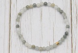 CGB7297 4mm tiny seaweed quartz beaded meditation yoga bracelets